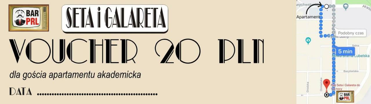 Apartament Akademicka Zamość Eksteriør billede